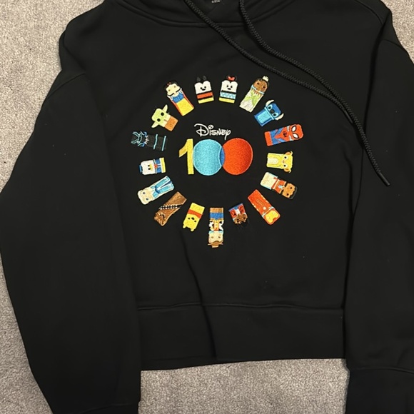 Disney 100 Cropped Hoodie - Picture 2 of 3
